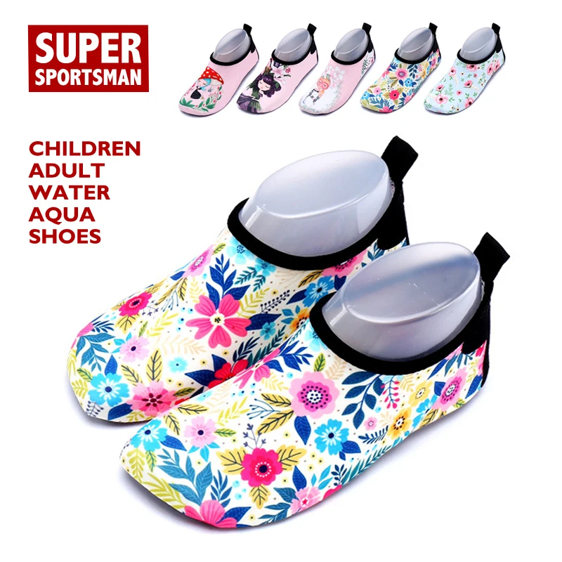 Детские Мультяшные детские кроссовки для водных видов спорта уличные девочек и
