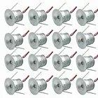 Миниатюрный светодиодный прожектор, светильник для помещений с регулируемой яркостью, IP65, 1 Вт, 12 В постоянного тока, 25 мм, Focos, потолочная лампа, освещение для коридора, лестницы, кабинета