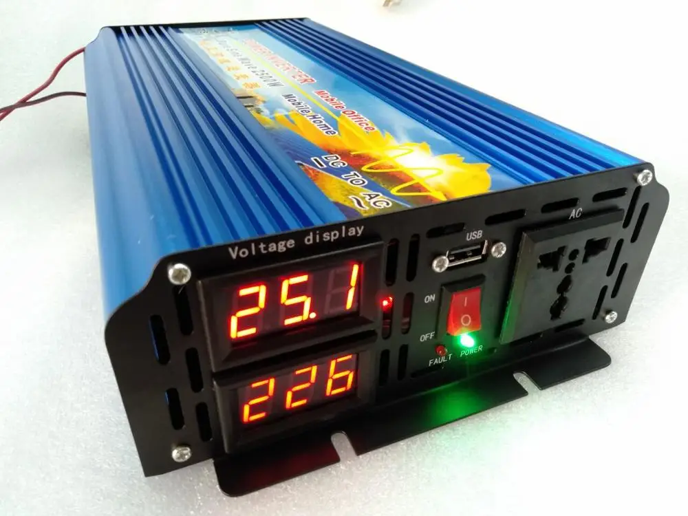 2500W 24V 110V 60HZ inversor de onda senoidal pura |