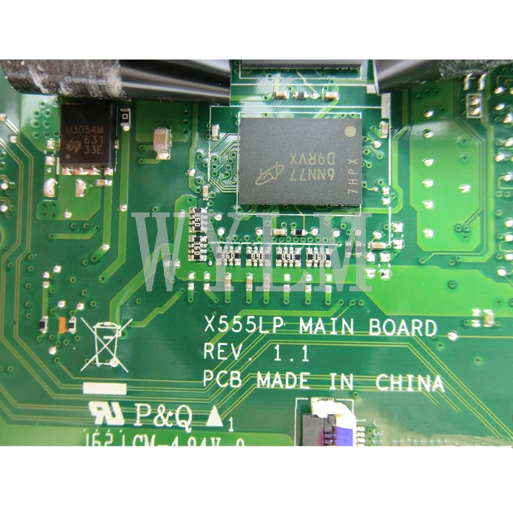 

X555LI EDP interface 4G RAM Motherboard REV1.1 For ASUS X555LJ X555LD X555LF X555LB X555L A555L K555L F555L Laptop Mainboard