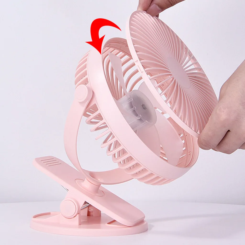 

Low Noise Colorful Portable Multi-function Mini Fan USB Mini Electric Fan Table Fan 3-Speed Wind Adjustable