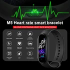 Фитнес-трекер M5, умный браслет, часы, спортивный шагомер, пульсометр, артериальное давление, Bluetooth, Водонепроницаемый Фитнес-браслет
