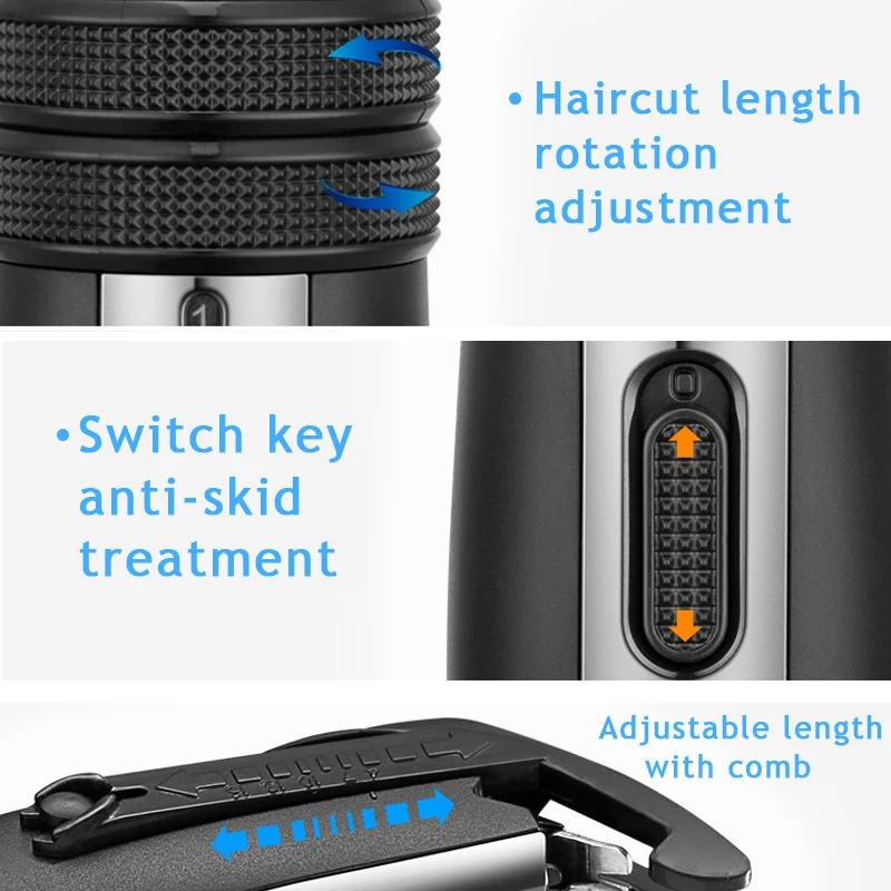 

ENCHEN Barber Hair clipper Trimmer for men Hair cutting machine Electric shaver Cordless Rechargeable Cutter Machine