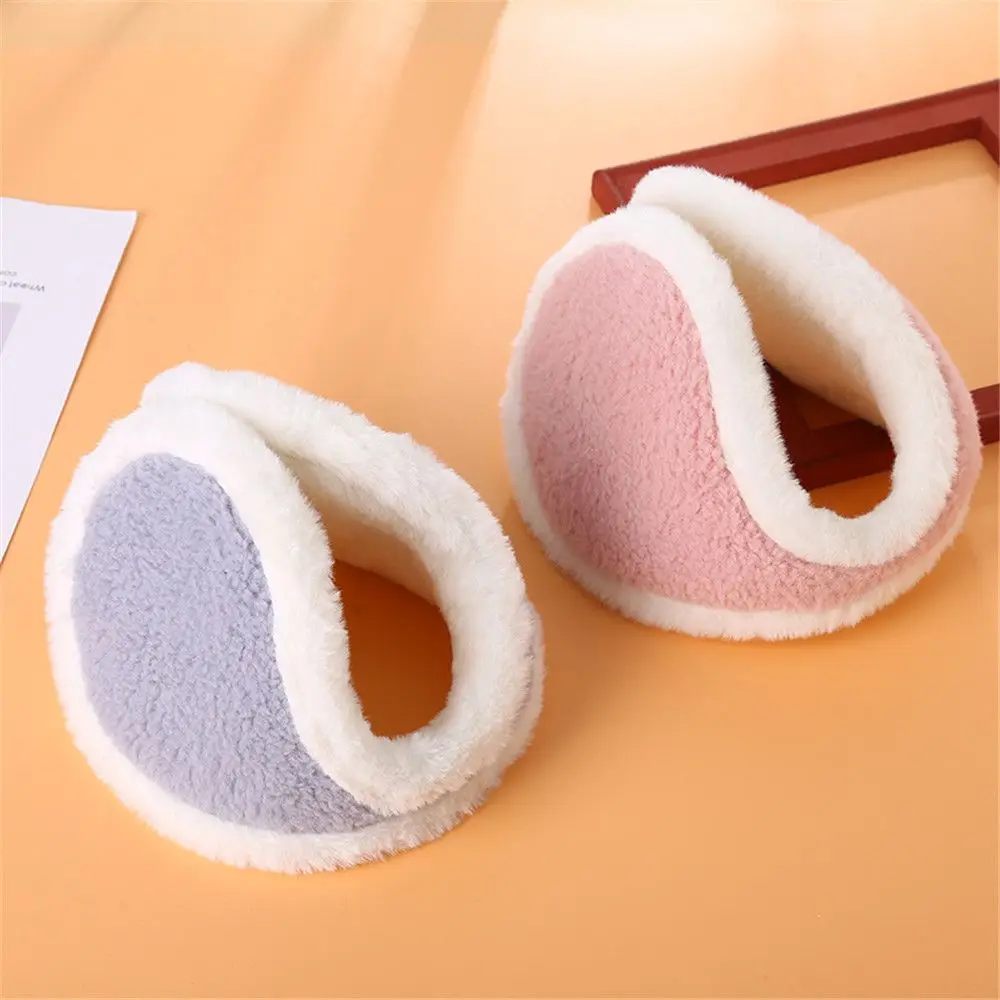 

New For Men and Women Keep Warm Cold Protection Plush Winter Warm Earmuffs Fold Earmuffs Rear-wearing Earmuffs