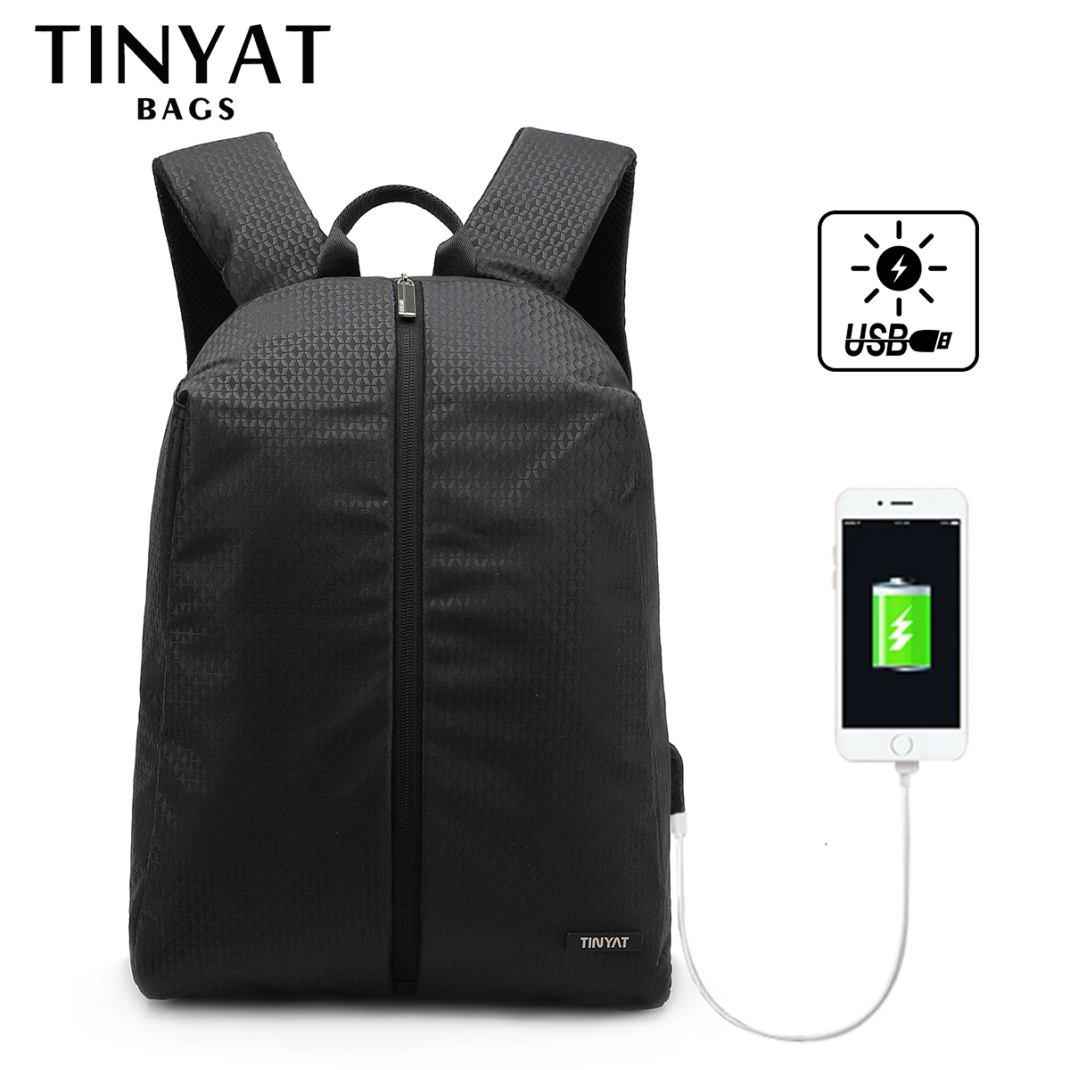 

TINYTA Men's backpack Male bag Large Sports Travel backpack Shoes Bag Folded Fitness Backpack School Backpack for Teenages Mochi