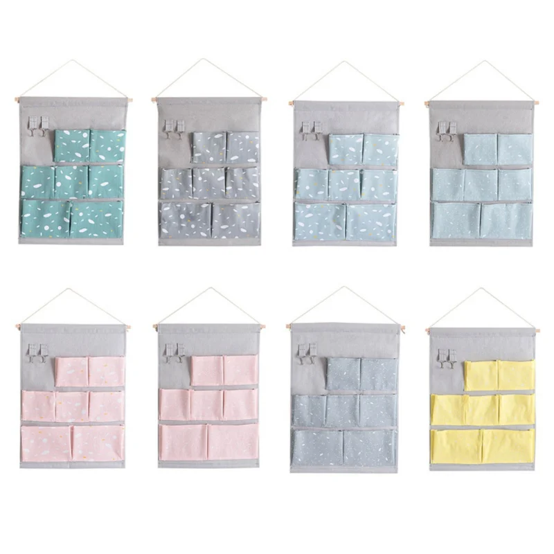 

Hanging Bag Closet Storage Bag Multi-Function Wall Hanging Debris Organizer Bags For Home/Wardrobe Sundries Hanging Bag 0.158kg
