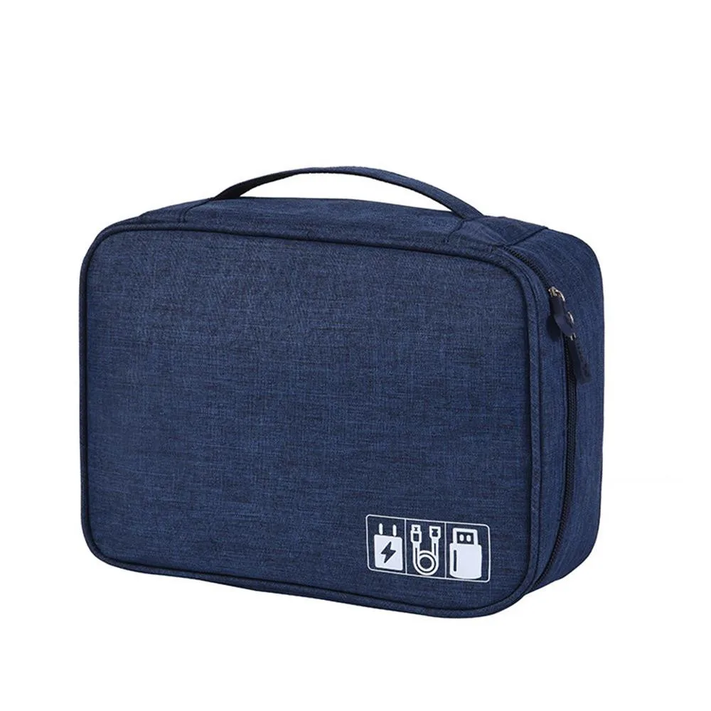 Navy High Quality Oxford Travel Bags Waterproof Women Men Large Duffle Bag Travel Organizer Luggage bags Packing Cubes Weekend Bag - Цвет: Navy