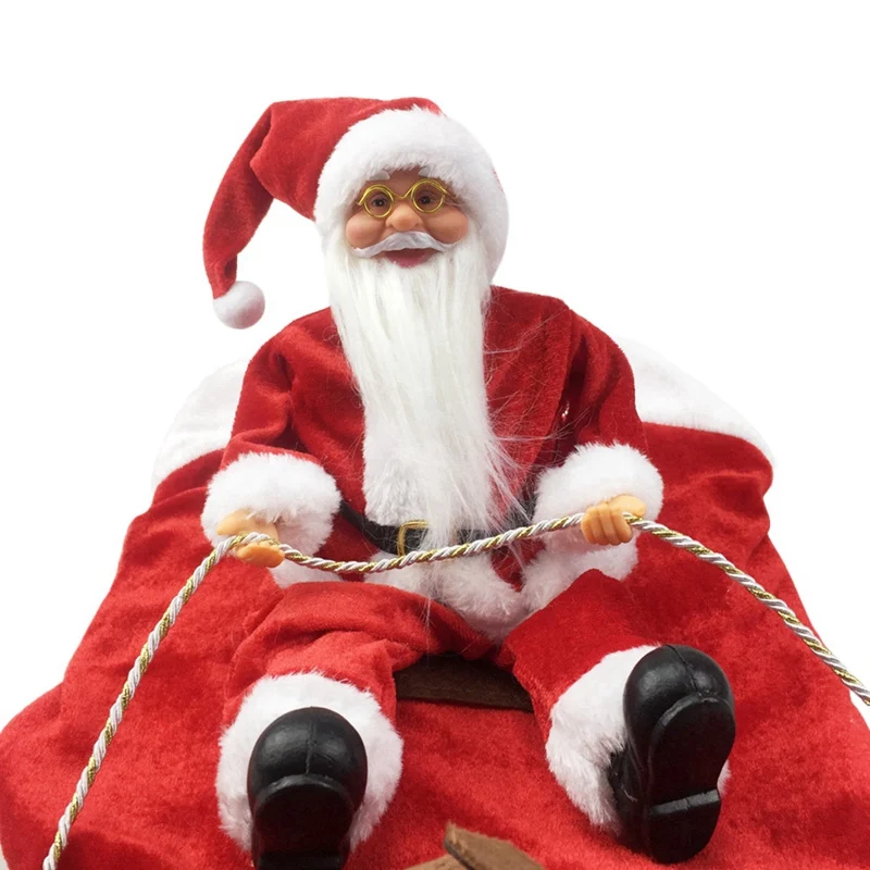 

Pet Christmas Santa Clothing Pet Festival Cosplay Costume for Puppy Dog Pet Winter Warm Hoodie Pet Party Dressing Up Outfit