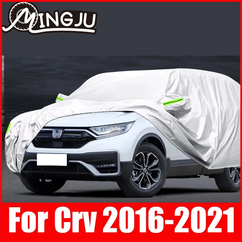 Car Cover Outdoor Sun Anti UV Rain Snow Frost Dust Protection Cover For Honda Crv 7 8 9th  2017 2018 2019 2020 2021 Accessories