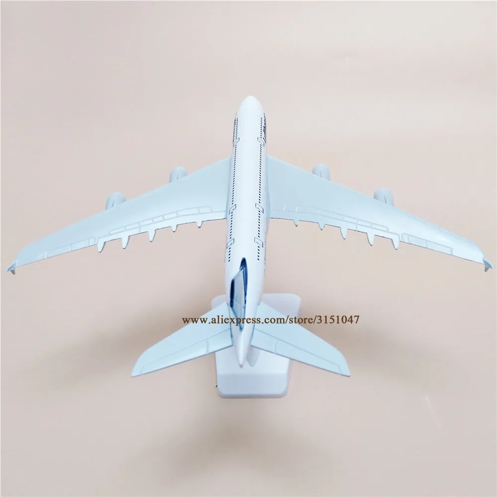 20 см металлическая модель самолета Air Германия LUFTHANSA Airbus 380 A380 Airways W Стенд самолет
