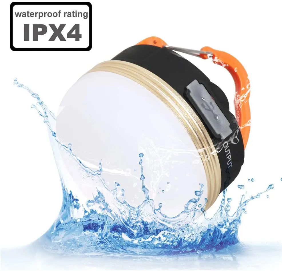 

LED Camping Lantern Tents lamp Mini Portable Camping Lights Outdoor Hiking Night Hanging lamp USB Rechargeable