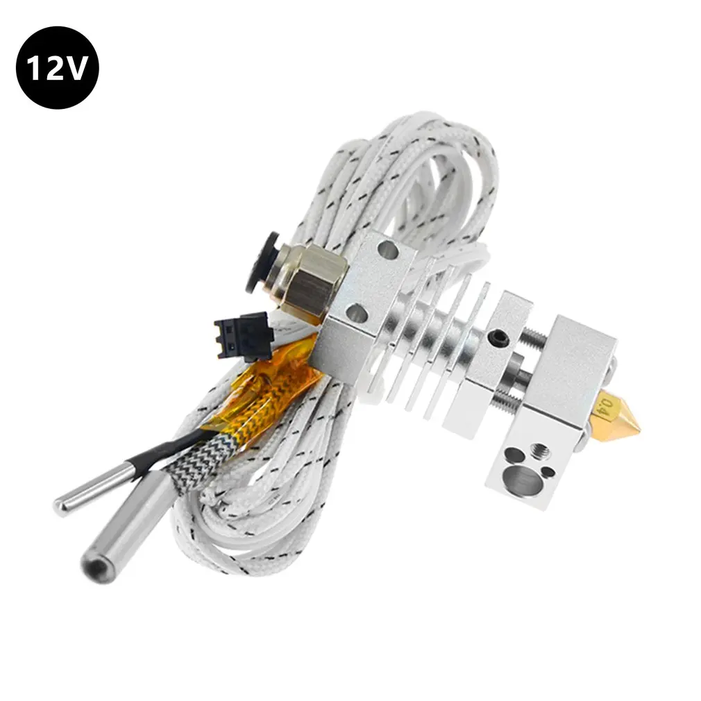 

3D-принтеры Hotend экструдер комплект междугородние штранг-прессования 50 Вт тепловой перерыв горло 1,75 мм для Cr10 принтер