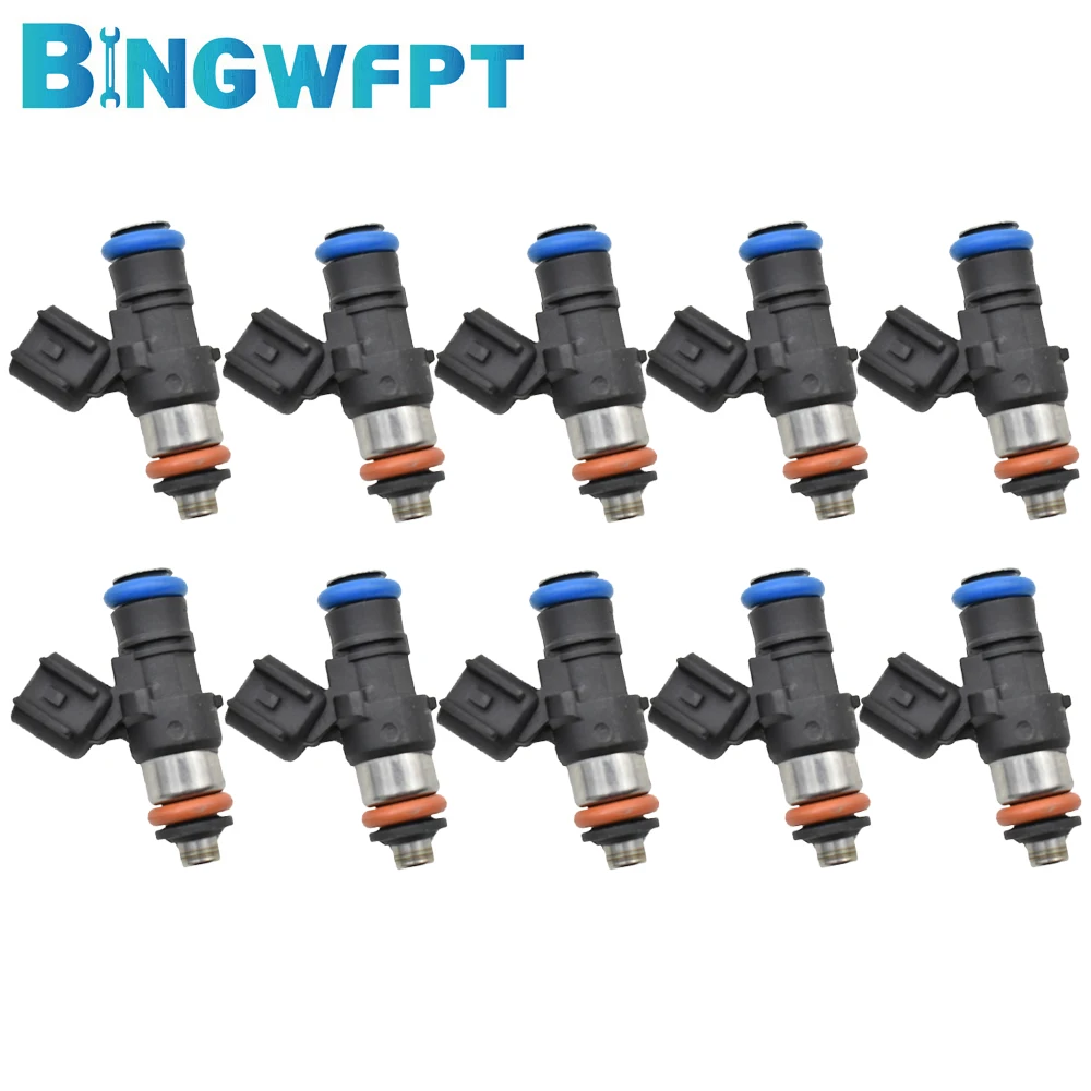 

10x 100% Working Nozzles LS3 LS7 L76 L92 L98 L99 LS9 LSA Corvette C6 Z06 Camaro G8 Fuel Injector 0280158051 12576341