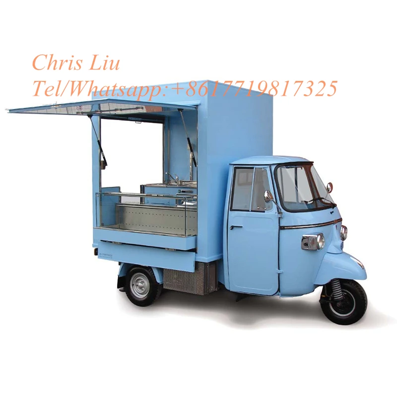 Прицеп для пищевых продуктов пиаджио грузовики Кофейня Мобильная Кухня фургон