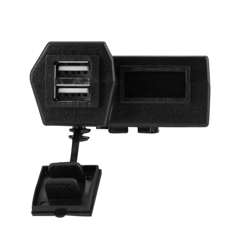 Светодиодный вольтметр 4 в 1 с двумя USB портами и выключателем|Зажигалка| |