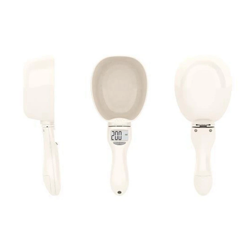 Новинка мерная ложка чашка 800 г/0 1 г кухонные весы для еды питомцев портативная