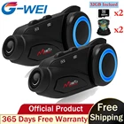 Мотоциклетная гарнитура Maxto M3 6 всадников мотоцикл Bluetooth и Wi-Fi записывающее устройство переговорное устройство для шлема с HD Sony 1080P объектив DVR + 32 ГБ