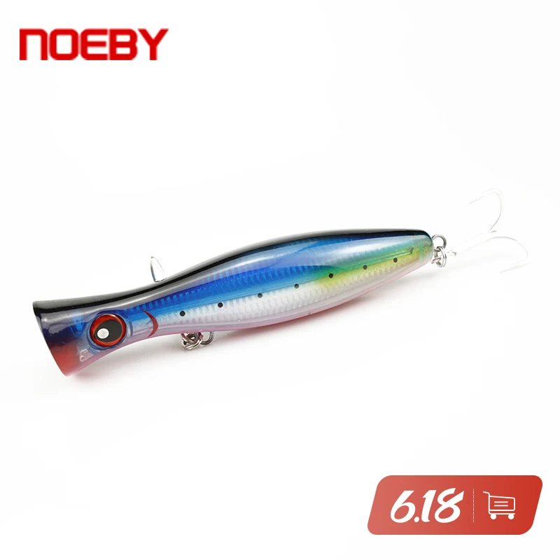 NOEBY 9602 приманка поппер для рыбалки тунца Сверху вода плавающая искусственная