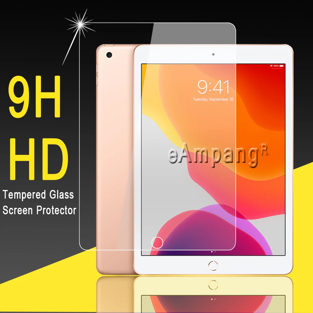 Закаленное стекло 9H HD для Apple iPad Защита экрана 8 7 поколения 10 2 2020 2019 A2197 A2198 A2200 A2232