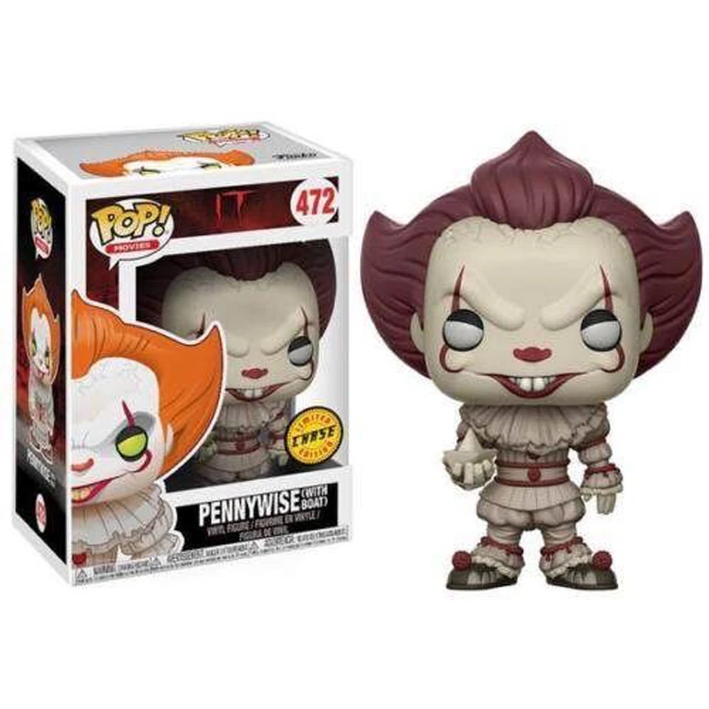 Поп фильм Стивен Кинг ИТ Джокер, клоун персонаж PENNYWISE Bill Denbroug Виниловая фигурка кукол игрушки для детей Рождество Хэллоуин