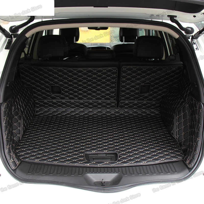 Lsrtw2017 волокна кожи багажник автомобиля коврик для renault koleos 2009 2010 2011 2012 2013 2014 2015 2016