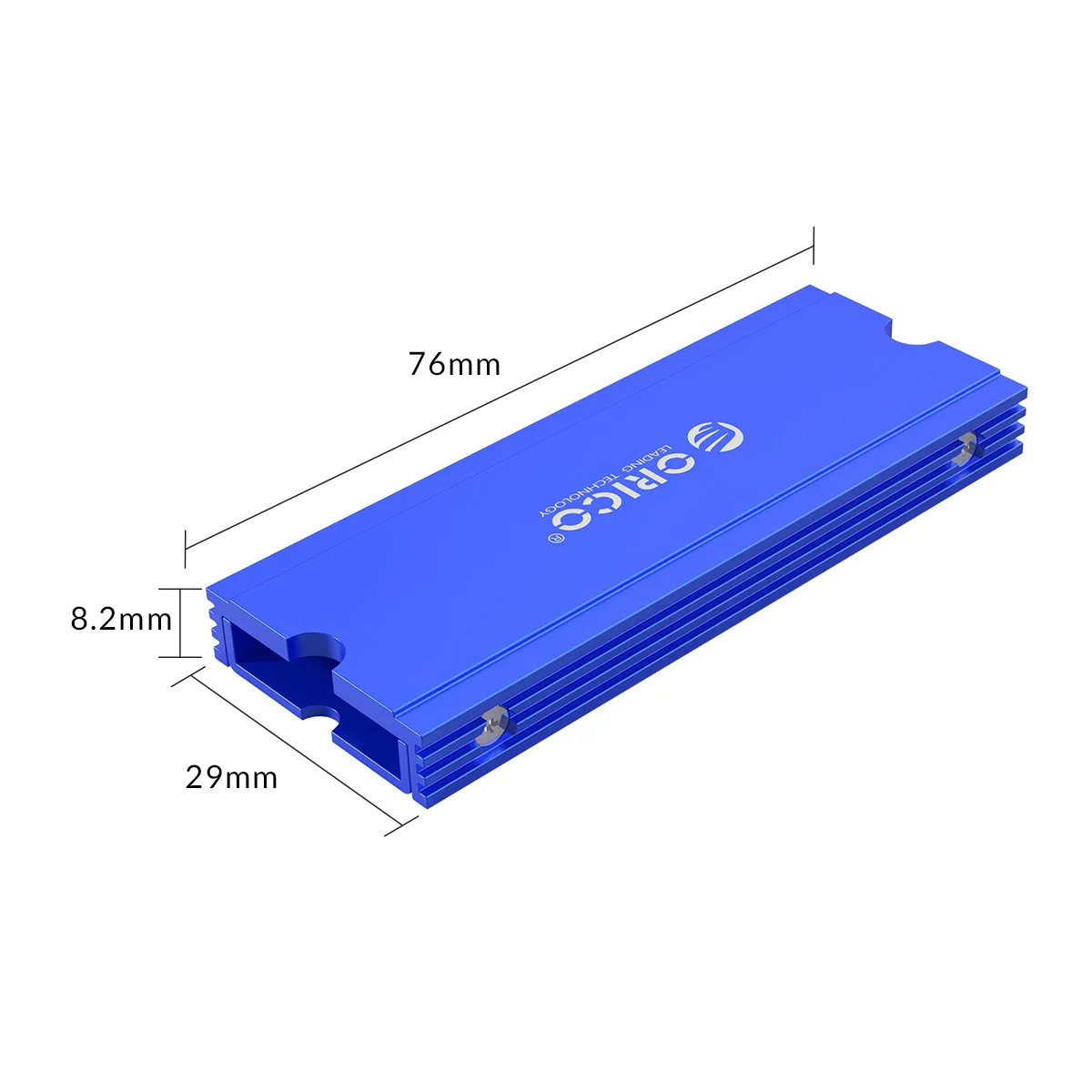ORICO теплоотвод радиатор SSD Охлаждающий радиатор для M.2 NGFF 2280 PCI-E NVME радиатор SSD кулер