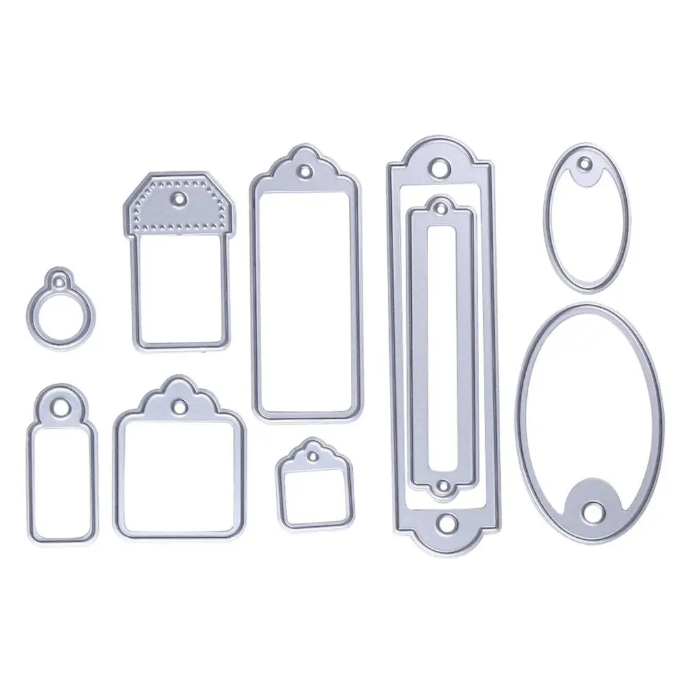 

Diy Metal Embossing Cutting Die 10 Piece Set Cutting Die Carbon Steel Hollow Template Paper Card Handicraft