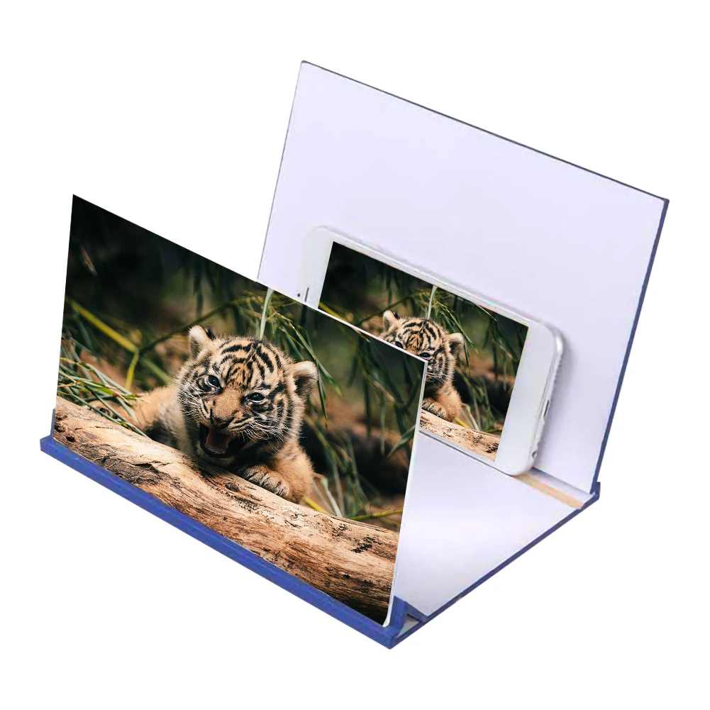 3D экран складной увеличитель для экрана телефона HD Подставка