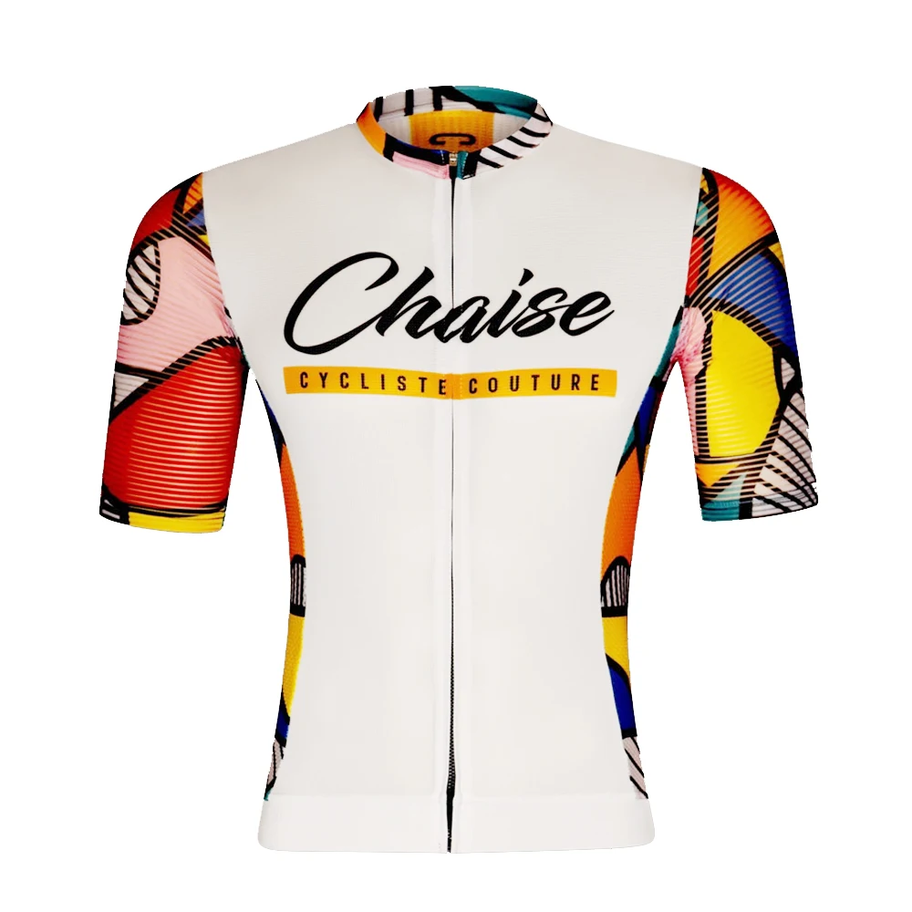 

Chaise 2021 Men's Cycling Jersey Tops Summer Short Sleeve Bicycle MTB Uniform Breathable Quick Dry Bike Shirt Maillot Ciclismo