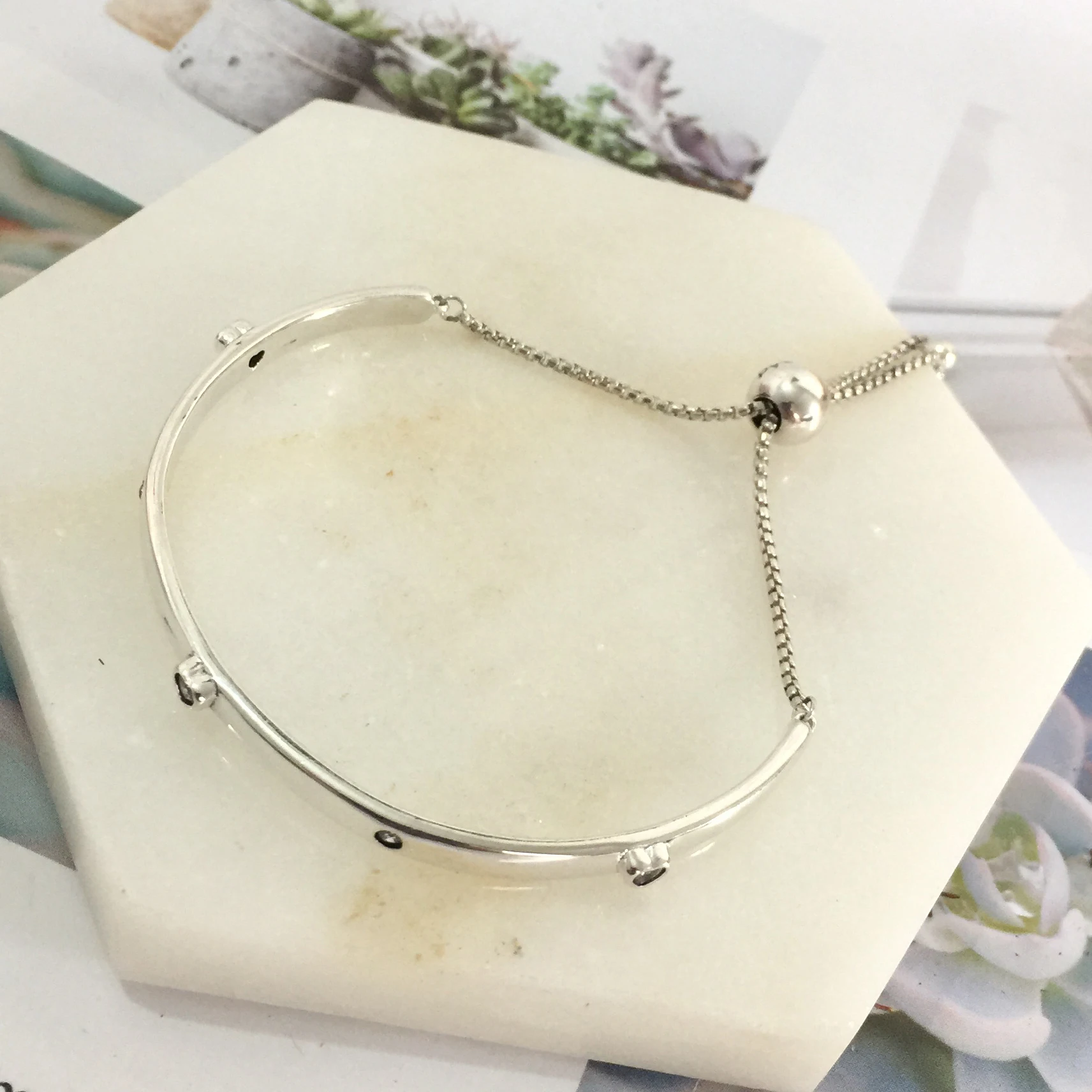 

2019 100% 925 Sterling Silver Classic Explosion of Love Bracelet Women Charm Fashion DIY Jewelry Free Shipping Wholesale