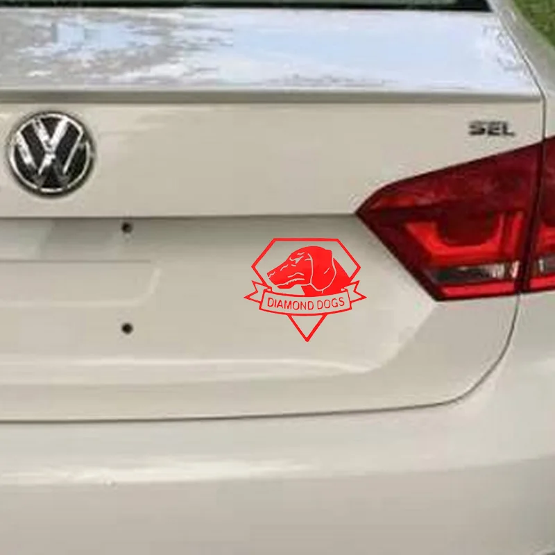 

Funny Metal Gear Diamond Dogs Car Sticker Automobiles Motorcycles Exterior Accessories Vinyl Decals for Honda Lada Bmw Audi