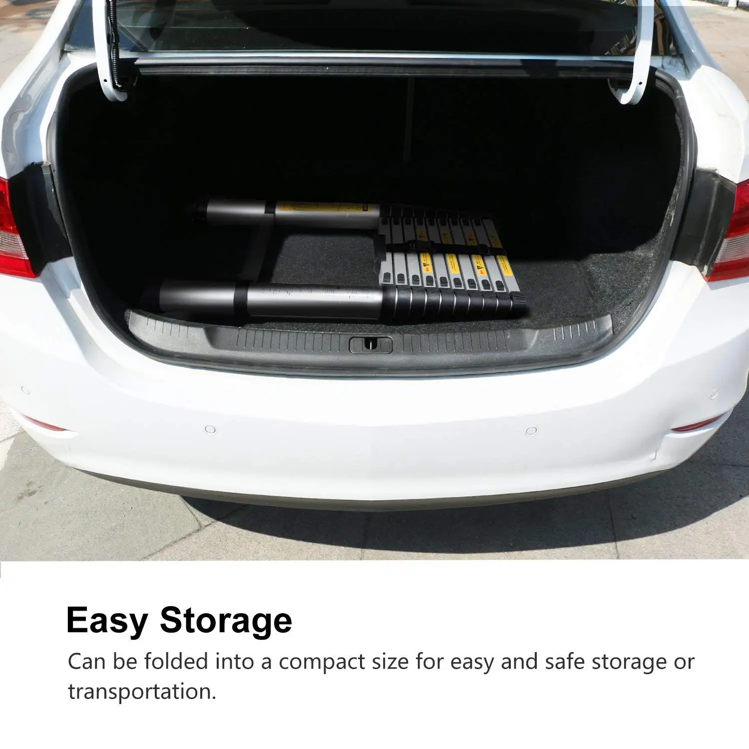 Складная телескопическая лестница фута 4 м | Инструменты