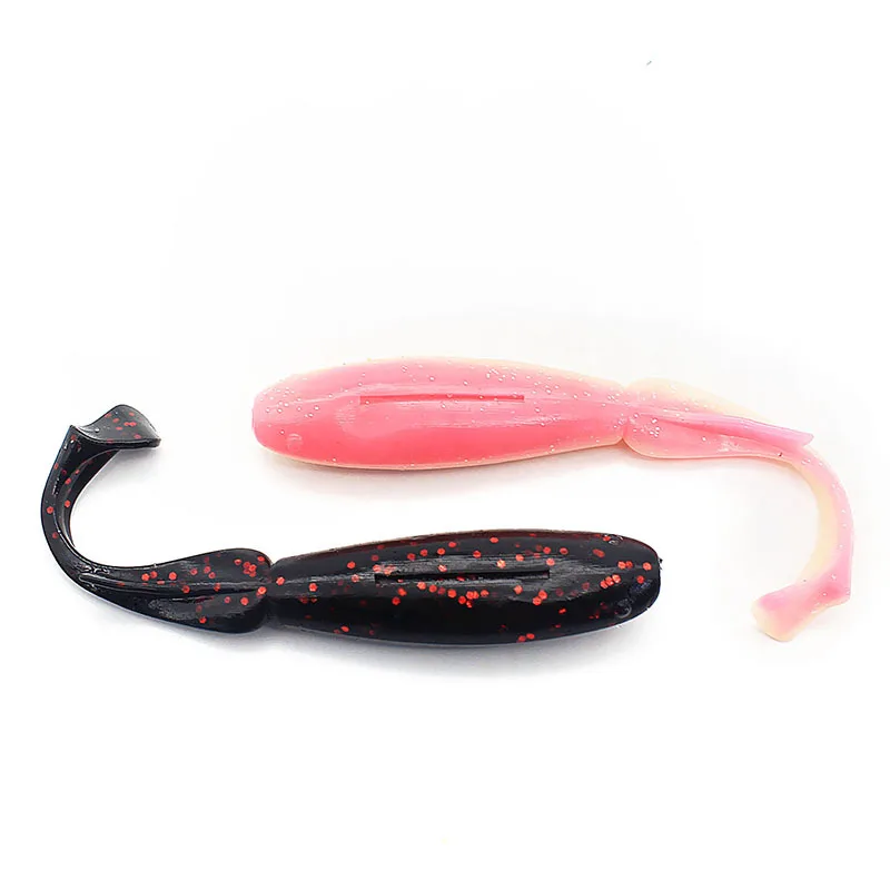 

12cm/11g 8cm/3.4g Fishing Lure Soft Lure Bait 5-10pcs/lot Fishing Line Leurre Silicone Bait T Tail Fishing Lures Shad Trout