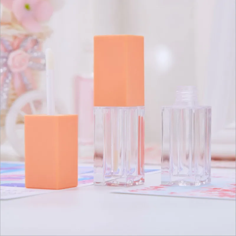 10/30pcs 4ml Empty Lip Gloss Tube Plastic Liquid Lipstick Container DIY Square Lipgloss Bottle | Красота и здоровье