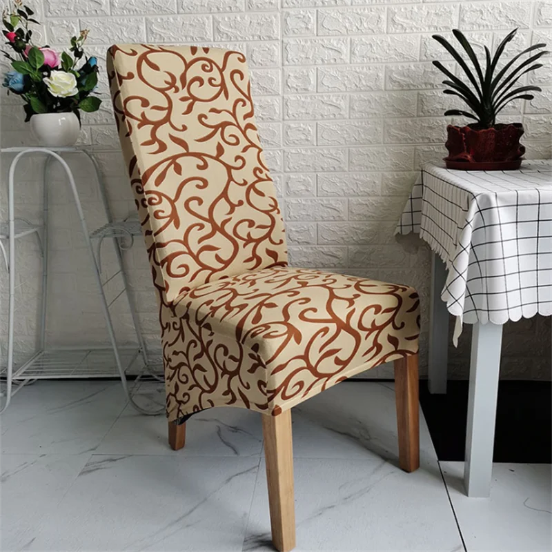 

Newly Fashion Pastoral Style Non-Slip Dirty-resistant 3pcs Elastic Cotton Table Chair Cover Soft Texture Household Chair Cover