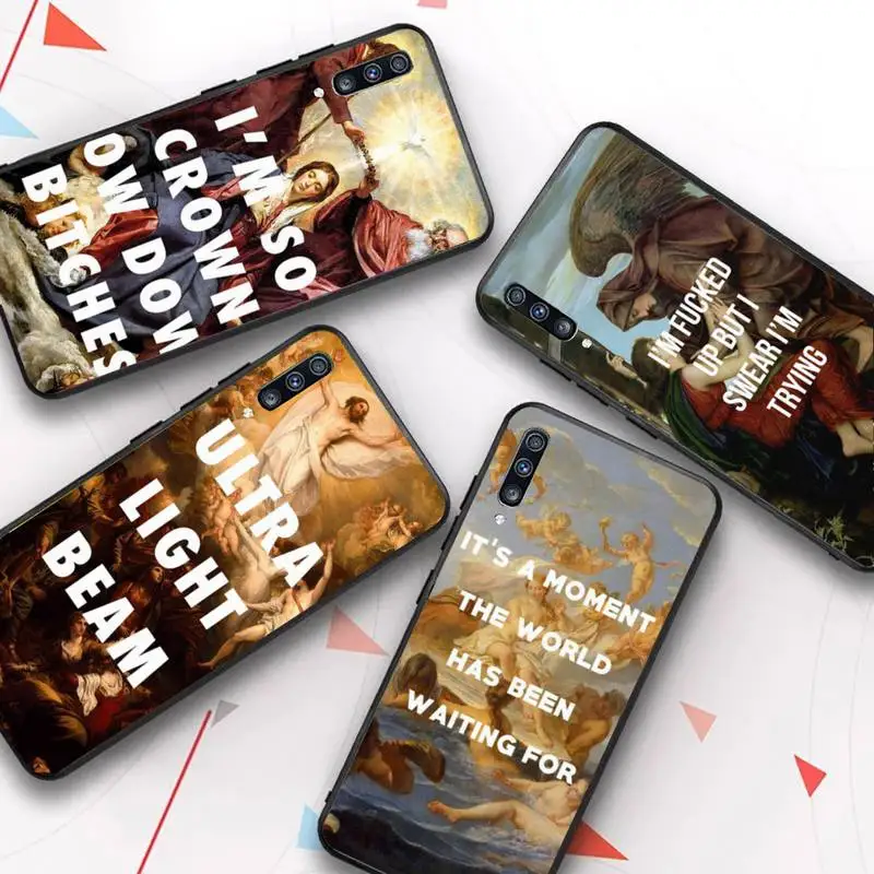 

Art Painting The Birth Of Venus Bling Cute Phone Case for Samsung Galaxy A51 30s a71 A21s A70 10 A30 Capa