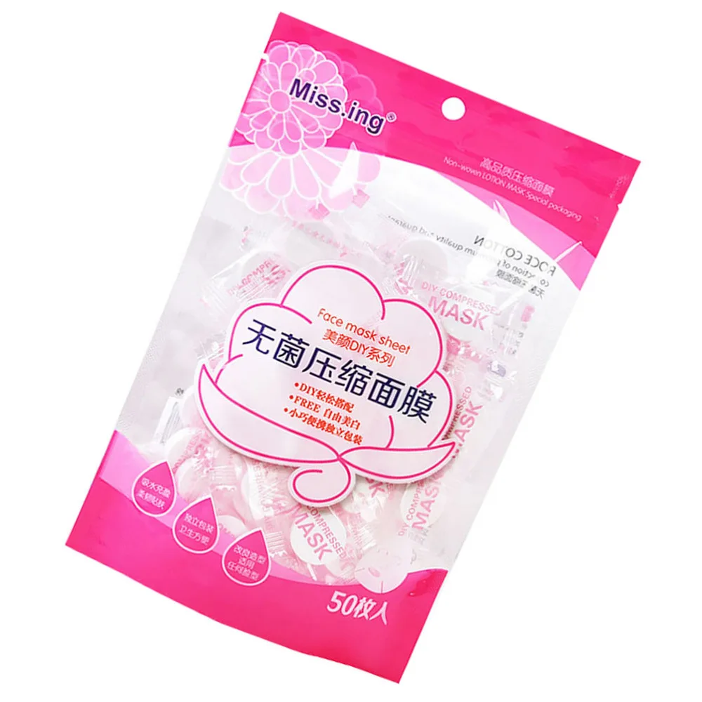 

50pcs Mask Disposable Paper Face Mask DIY Masks Paper Skin Care Mask