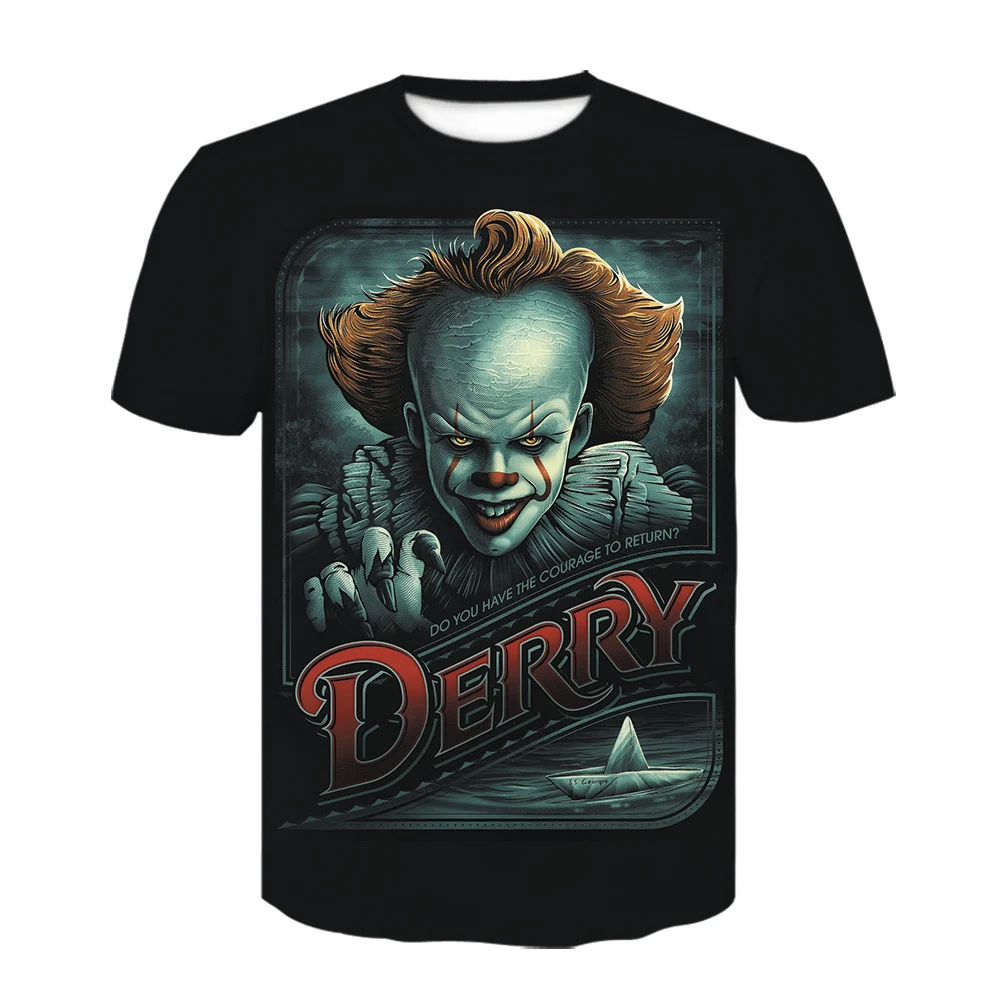 Новая модная футболка с 3D принтом дизайнерская рисунком супер злодея Джокера