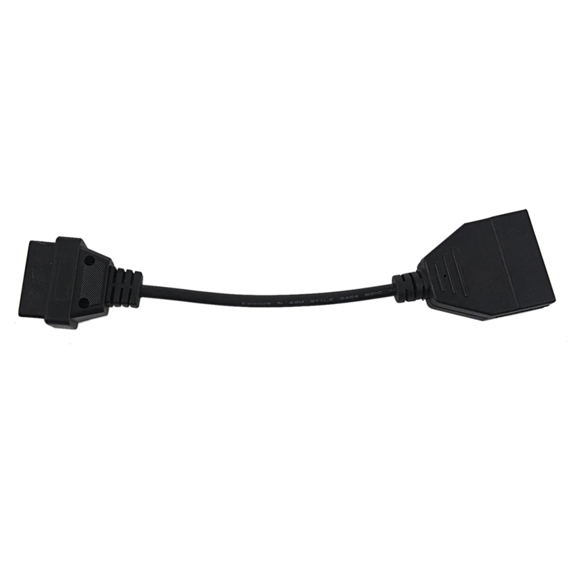 NEW-OBD2 удлинитель 12 Pin к 16 гнездовой OBD1 OBDII разъем адаптер для GM транспортных