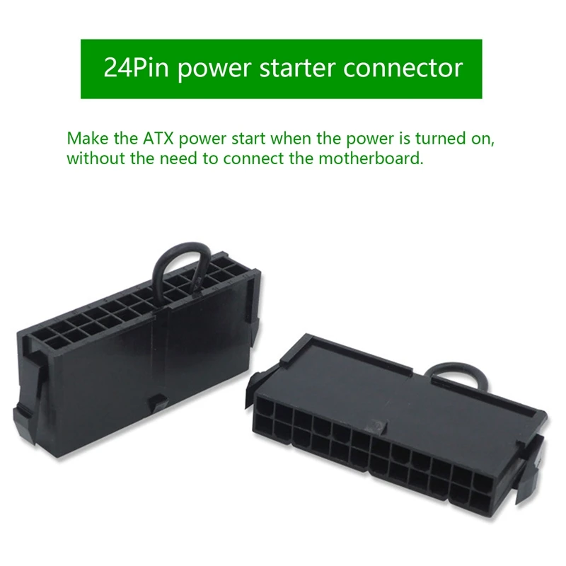 HOT-24 Pin ATX источник питания стартер Jumper Starter PSU автономная Перезагрузка