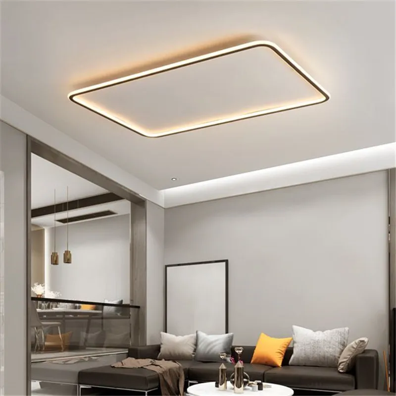 Современная светодиодная железная Потолочная люстра подсветка для гостиной