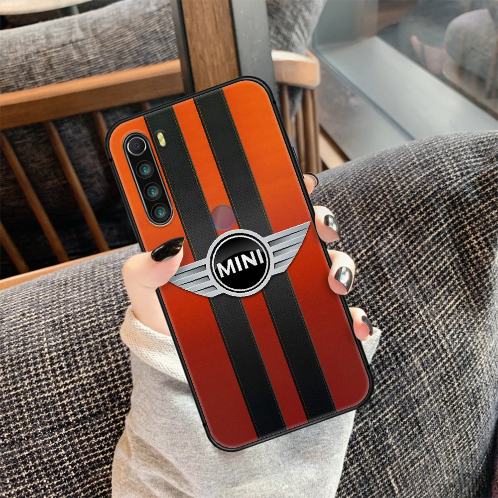 

Mini Cooper Sport Car Fashion Phone Case Cover Hull For XIAOMI Redmi 7 7a 8 8a 9 9a NOTE 6 7 8 8t 9 9s Pro Max 4X black Bumper