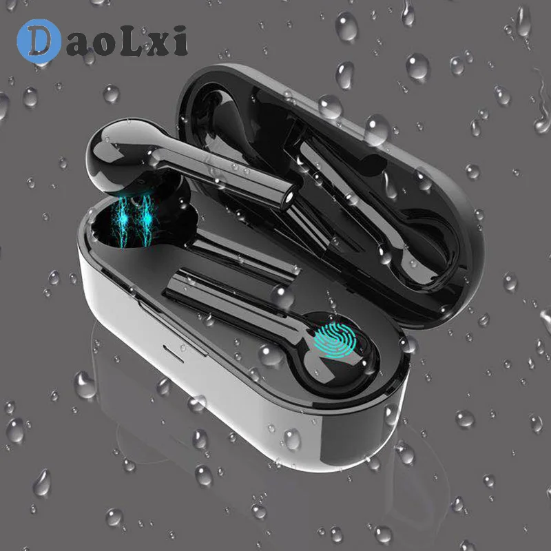 Наушники вкладыши DaoLxi True Wireless 5 0 дюйма Bluetooth сенсорные наушники большая емкость