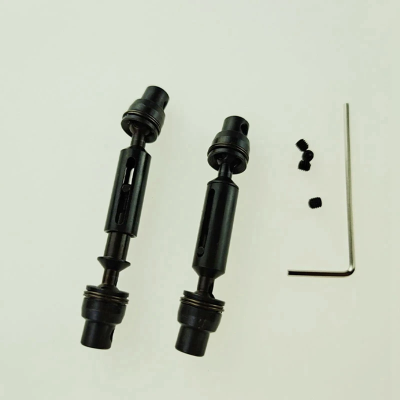 

2 Pcs Metal Front Rear Drive Shaft for WPL D12 C14 C24 B16 B36 B24 MN D90 MN99S Henglong RC Car Spare Parts