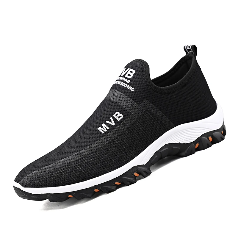 

Men Sneakers Lightweight Casual Shoes Men Slip On Walking Socks Shoes Trainers Mesh Flat Zapatillas Hombre Large Size