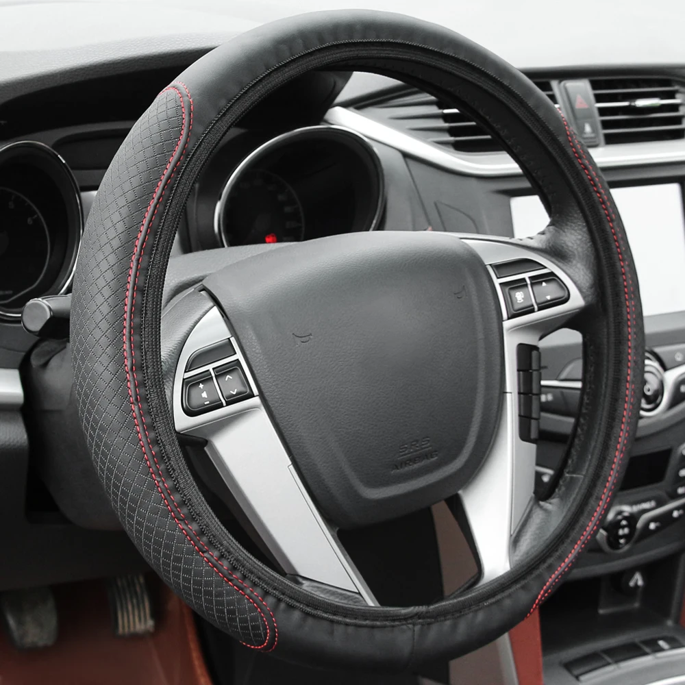 Чехлы на руль автомобильные кожаные для toyota chr corolla camry prius venza prado Rav4 Auris Yaris aygo |