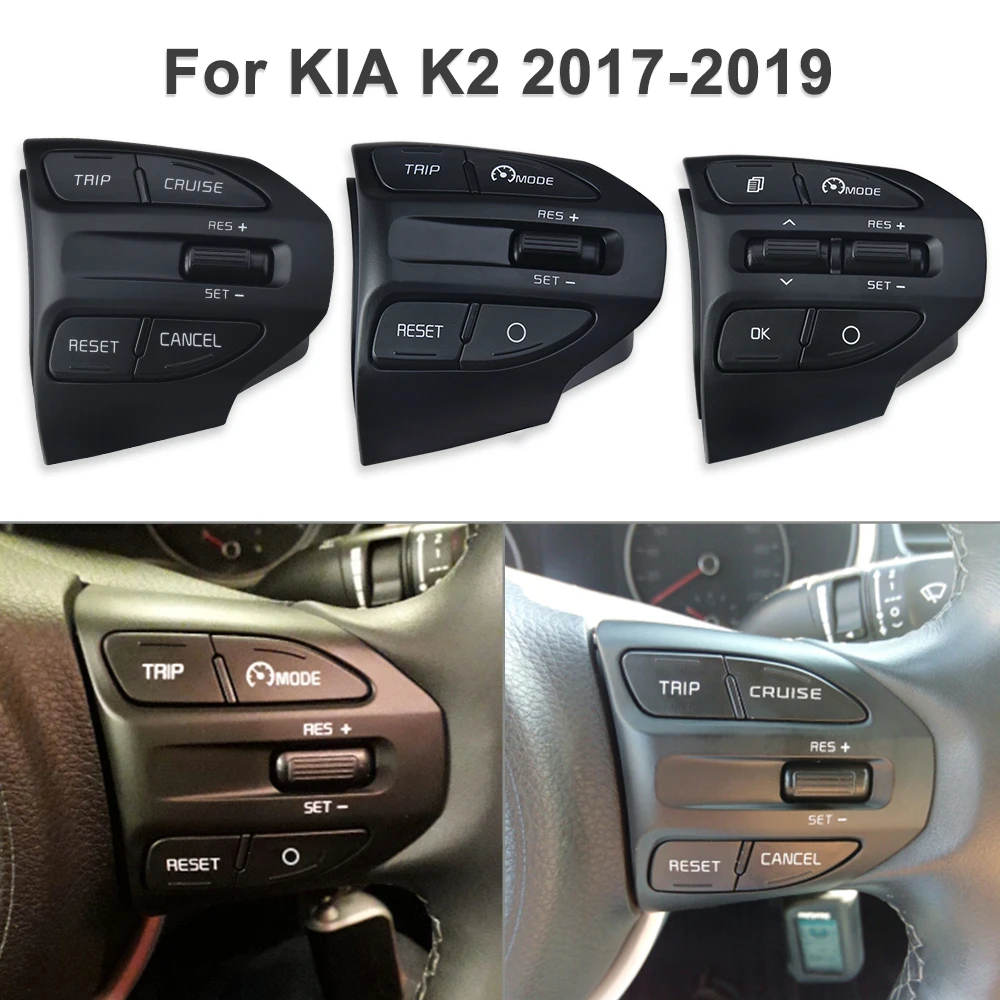 SPEEDWOW Кнопка рулевого колеса круиз контроль громкости для KIA K2 RIO RIO X LINE Кнопка Bluetooth круиз контроль громкости