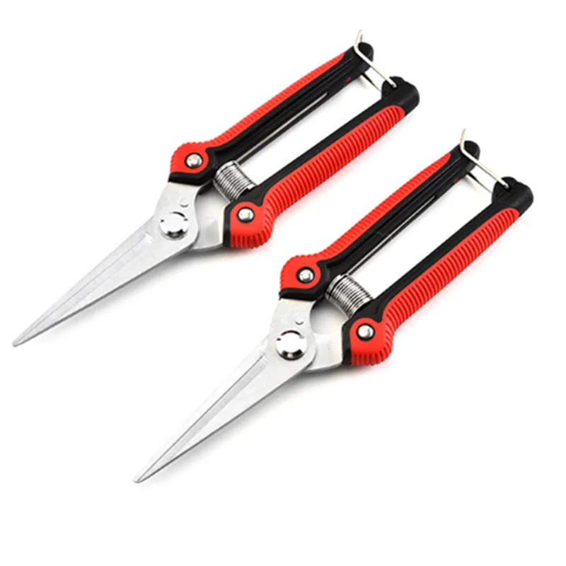 Садовые ножницы из нержавеющей стали для обрезки сбора фруктов домашняя отделка