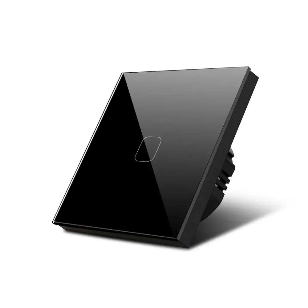 Сенсорный выключатель стандарт ЕС 220 В панель из хрустального стекла