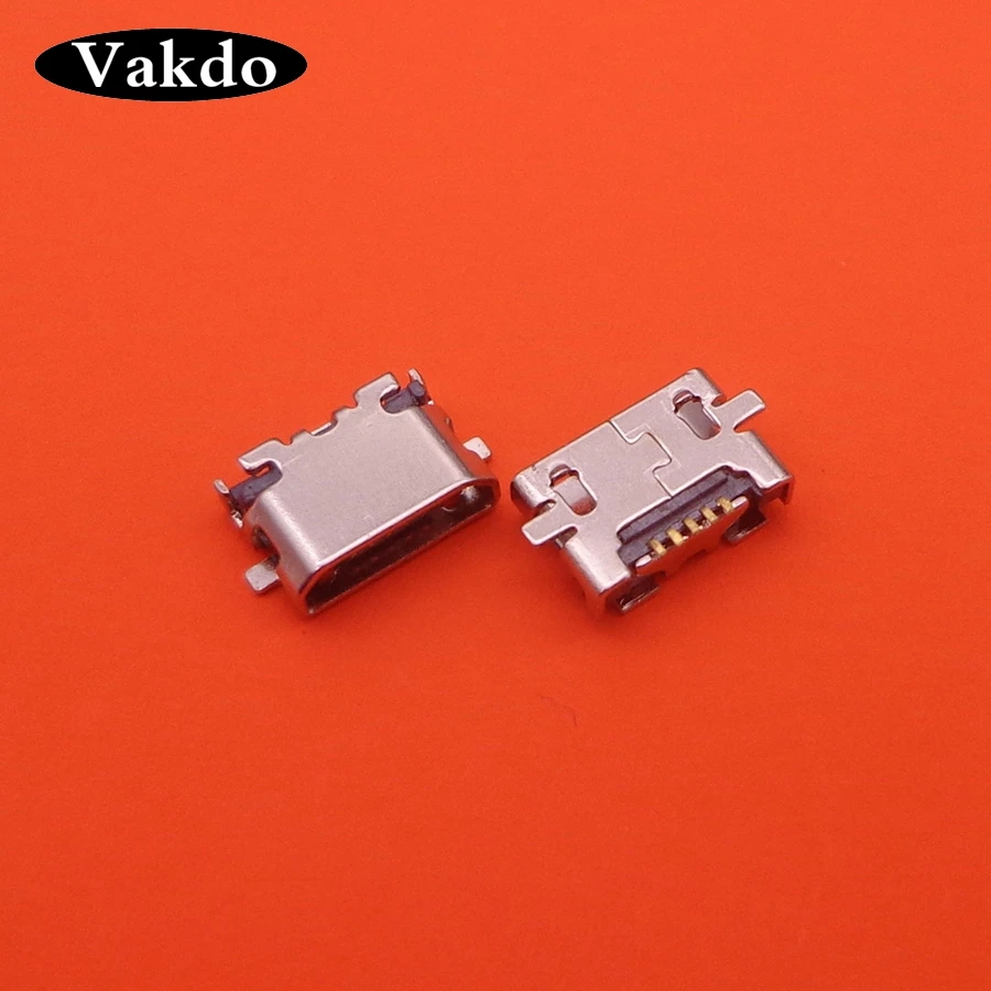 2 шт./лот разъем для зарядного порта Nokia 502 Asha Dual Sim X2 5 контактный micro mini USB type B